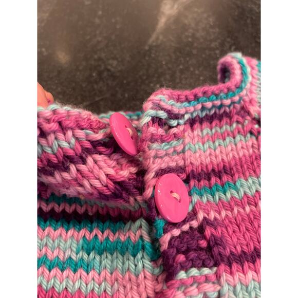 Hand-Crocheted infant or toddler dress 6-12mo - Picture 5 of 10